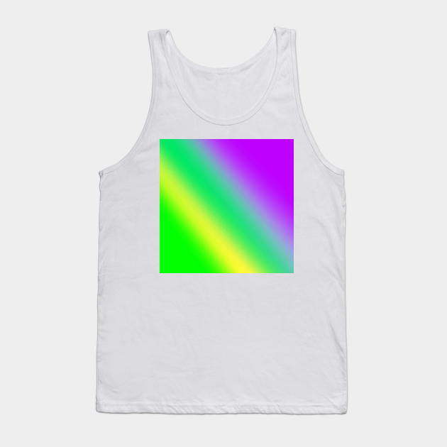 Green pink yellow abstract art design Tank Top by Artistic_st